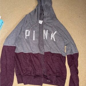 PINK Victoria's Secret Gray Hoodie